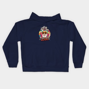 Party Dog Kids Hoodie